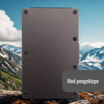 Brun Aluminiums wallet