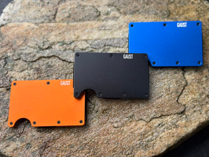 Indigo farget Aluminiums Wallet