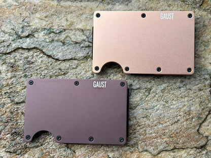 Brun Aluminiums wallet